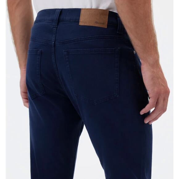 NWOT Madewell The Athletic All day Slim Pant In Deep Indigo Size 29x30 - Picture 3 of 9